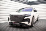 Maxton front splitter V.1 for Audi Q4 e-tron Sportback S-line Mk1