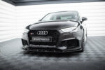 Maxton front splitter V.1 for Audi RS3 8V FL Sedan
