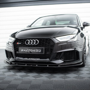 Maxton prednji splitter V.1 za Audi RS3 8V FL Sedan