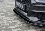 Maxton front splitter V.1 for Audi RS3 Sportback 8V Facelift