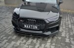 Maxton front splitter V.1 for Audi RS3 Sportback 8V Facelift