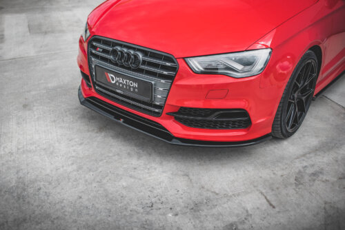 Maxton front splitter V.1 for Audi S3 / A3 S-Line 8V Sedan / Cabrio