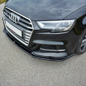 Maxton prednji splitter V.1 za Audi S3 / A3 S-Line Hatchback / Sportback 8V Facelift
