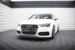 Maxton front splitter V.1 for Audi S3 / A3 S-Line Sportback / Hatchback 8V