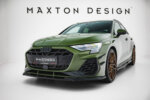 Maxton front splitter V.1 for Audi S3 Sportback / A3 S-line Sportback 8Y Facelift