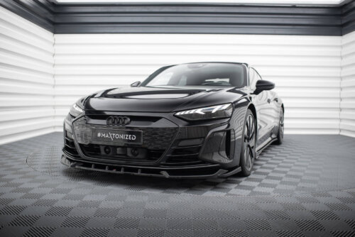 Maxton front splitter V.1 for Audi e-Tron GT / RS GT Mk1