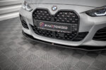 Maxton front splitter V.1 for BMW 4 / i4 Gran Coupe M-Pack / M440i G26