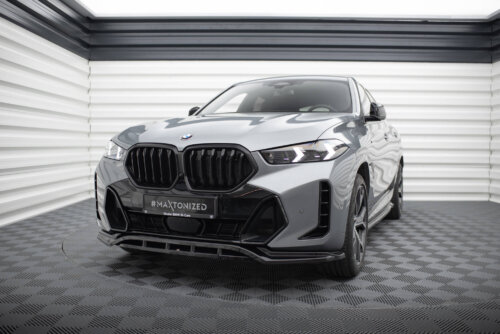 Maxton front splitter V.1 for BMW X6 M-Pack G06 Facelift