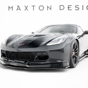 Maxton prednji splitter V.1 za Chevrolet Corvette Stingray / Z06 C7