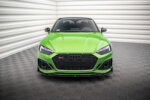 Maxton front splitter V.1 + Flaps for Audi RS5 F5 Facelift