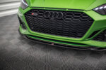 Maxton front splitter V.1 + Flaps for Audi RS5 F5 Facelift