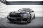 Maxton front splitter V.1 + Flaps for BMW M8 Gran Coupe F93 / Coupe F92