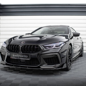 Maxton prednji splitter V.1 + Flaps za BMW M8 Gran Coupe F93 / Coupe F92