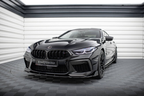 Maxton front splitter V.1 + Flaps for BMW M8 Gran Coupe F93 / Coupe F92