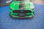 Maxton front splitter V.1 + Flaps for Ford Mustang GT Mk6 Facelift