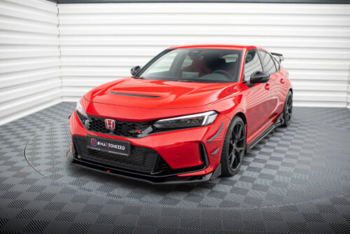 Maxton prednji splitter V.1 + Flaps za Honda Civic Type-R Mk 11