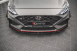 Maxton front splitter V.1 + Flaps for Hyundai I30 N / I30 N-Line Hatchback/Fastback Mk3 Facelift