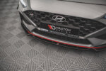 Maxton front splitter V.1 + Flaps for Hyundai I30 N / I30 N-Line Hatchback/Fastback Mk3 Facelift