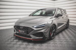 Maxton front splitter V.1 + Flaps for Hyundai I30 N / I30 N-Line Hatchback/Fastback Mk3 Facelift