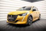 Maxton front splitter V.1 + Flaps for Peugeot 208 GT Mk2