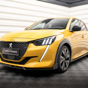 Maxton prednji splitter V.1 + Flaps za Peugeot 208 GT Mk2
