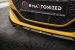 Maxton front splitter V.1 + Flaps for Peugeot 208 GT Mk2