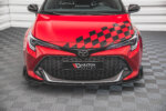 Maxton front splitter V.1 + Flaps for Toyota Corolla GR Sport XII