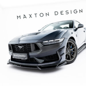 Maxton front splitter V.1 for Ford Mustang Dark Horse Mk7