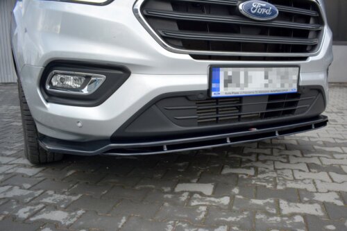 Maxton prednji splitter V.1 za Ford Transit Custom Mk1 Facelift / Tourneo Custom Mk1 Facelift
