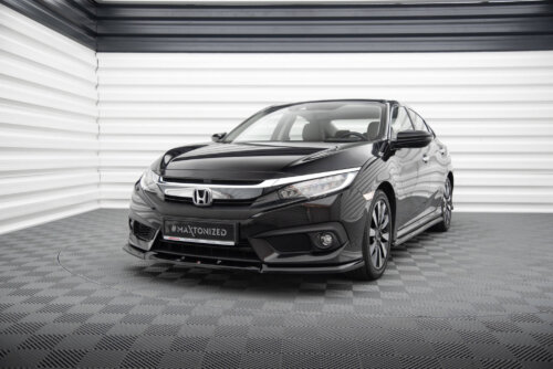 Maxton front splitter V.1 for Honda Civic Sedan Mk10