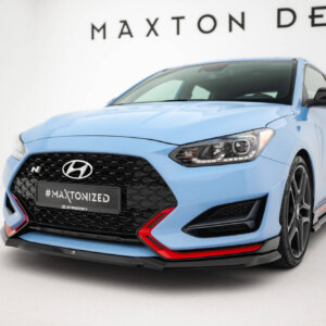 Maxton front splitter V.1 for Hyundai Veloster N Mk2