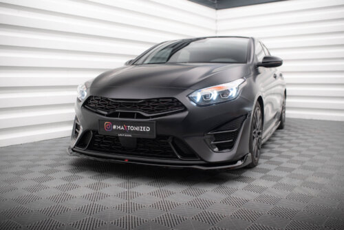 Maxton front splitter V.1 for Kia Proceed GT Mk3 Facelift / Ceed GT / GT - Line Mk1 Facelift