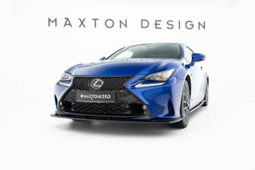 Maxton front splitter V.1 for Lexus RC Mk1
