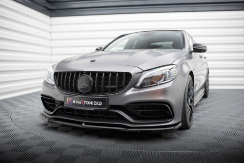 Maxton prednji splitter V.1 za Mercedes-AMG C63 Sedan / Estate W205 Facelift