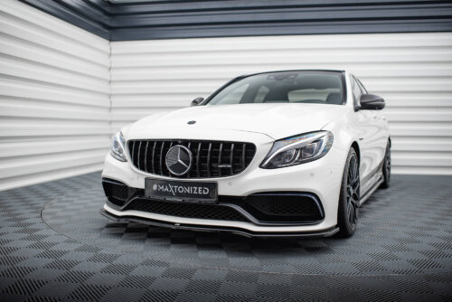 Maxton prednji splitter V.1 za Mercedes-AMG C63 Sedan / Estate W205 / S205