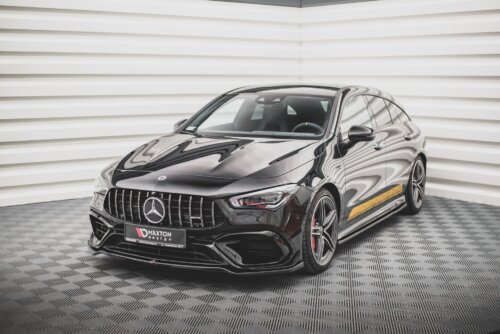Maxton front splitter V.1 for Mercedes-AMG CLA 45 Aero C118