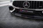Maxton front splitter V.1 for Mercedes-AMG GT 43 4 Door Coupe V8 Styling Package X290