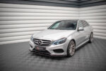 Maxton front splitter V.1 for Mercedes-Benz E AMG-Line Sedan W212 Facelift