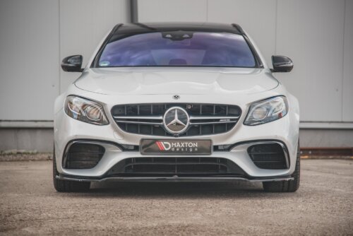 Maxton front splitter V.1 for Mercedes-Benz E63 AMG Estate/Sedan S213/W213