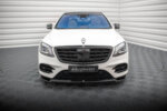 Maxton front splitter V.1 for Mercedes-Benz S AMG-Line W222 Facelift