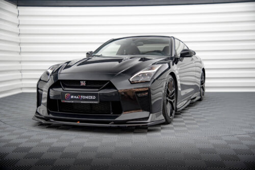 Maxton front splitter V.1 for Nissan GTR R35 Facelift