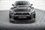 Maxton front splitter V.1 for Nissan GTR R35 Facelift