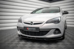 Maxton front splitter V.1 for Opel Astra GTC OPC-Line J