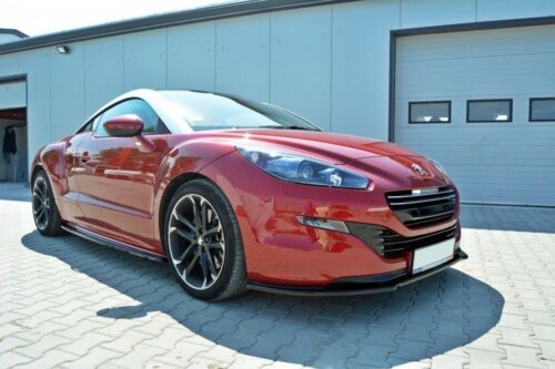 Maxton front splitter V.1 for Peugeot RCZ Mk1 Facelift