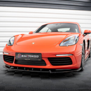 Maxton prednji splitter V.1 za Porsche 718 Cayman 982c