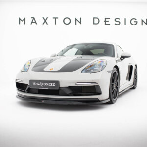 Maxton front splitter V.1 for Porsche 718 Cayman GTS 982c