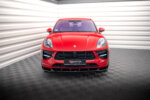Maxton front splitter V.1 for Porsche Macan GTS / Sport Design Mk1 Facelift