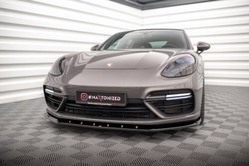 Maxton front splitter V.1 for Porsche Panamera Turbo S E-Hybrid