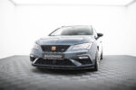 Maxton front splitter V.1 for Seat Leon Cupra / FR Mk3 FL