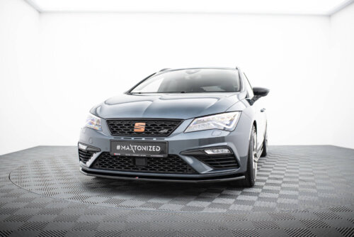 Maxton front splitter V.1 for Seat Leon Cupra / FR Mk3 FL